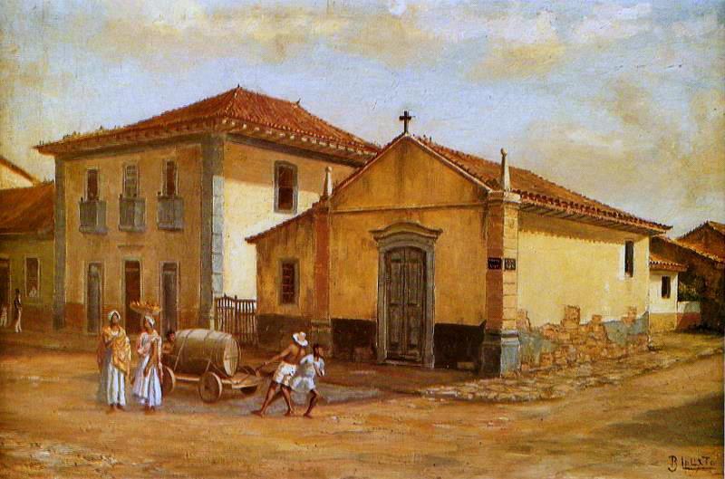 Benedito Calixto Capela da Graca oil painting picture